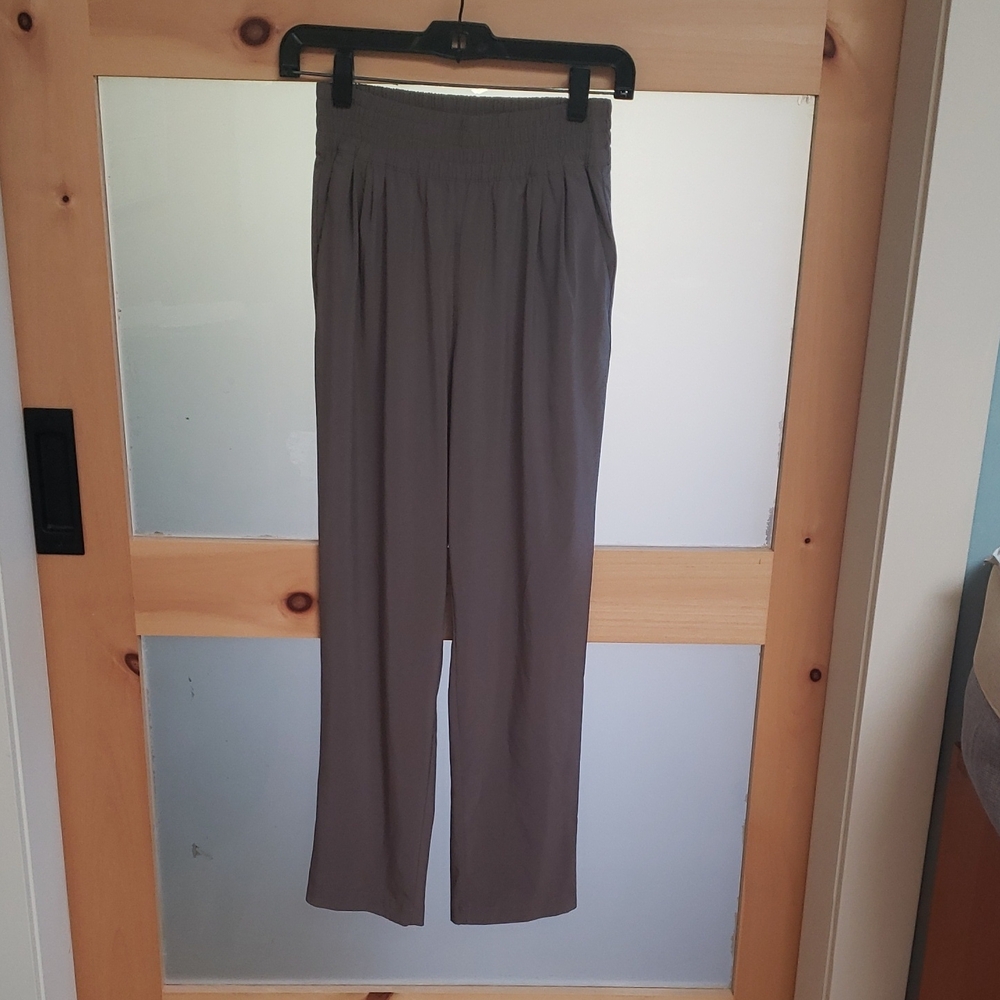 Vuori Gray Trousers Lightweight Everyday Wear